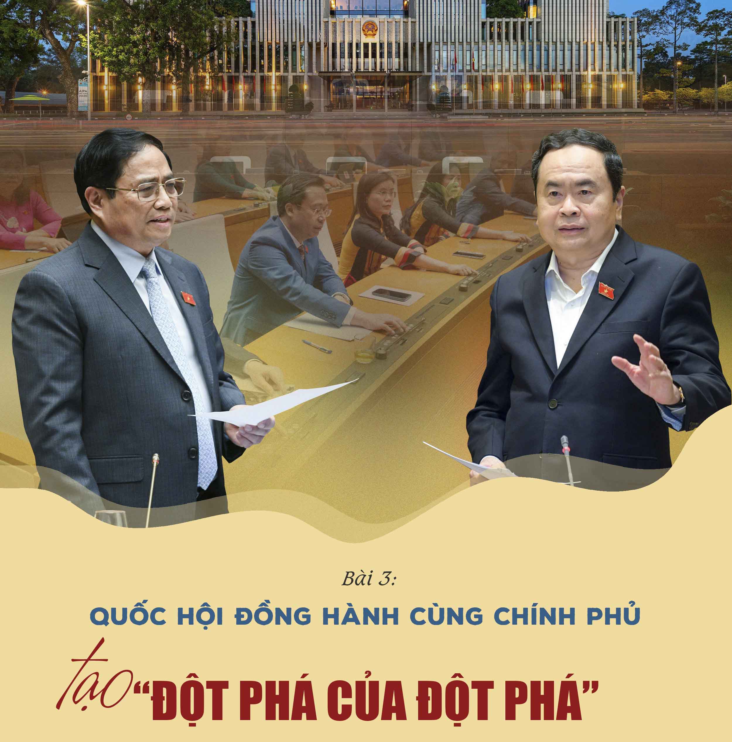 Bài 3: Quốc hội đồng hành cùng Chính phủ tạo "đột phá của đột phá"